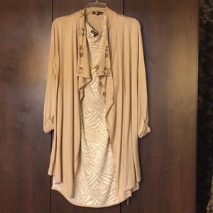 2 piece knit dress set